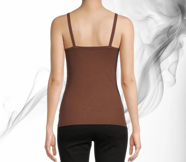 No Boundaries Ribbed Scoop Neck Tank Top- Small - Image 2
