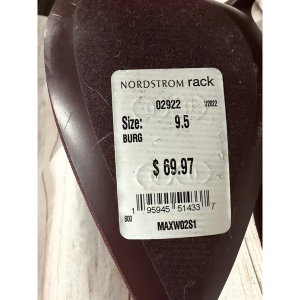 Steve Madden Maxwell Women's Mesh Pointed Toe Ankle Sock Boots, Burgundy 9.5 - Image 7