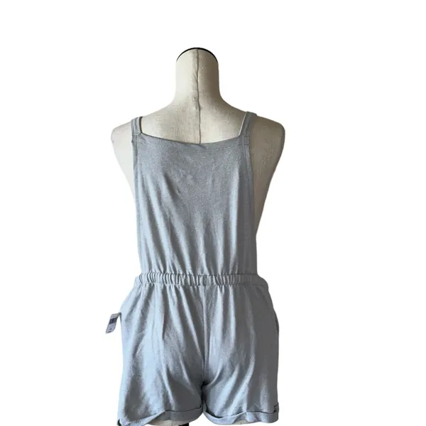 NWT DISNEY Dose of Disney Relaxed Sweat knit Shortalls Bib Overalls - Image 4