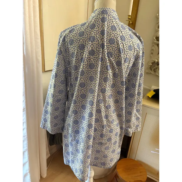Tory Burch Gretchen Eyelet Tunic Top Size 12 - Image 2
