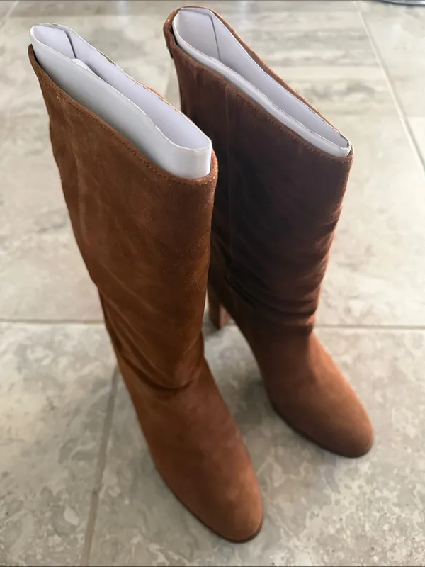 Lauren Ralph Lauren Artizan II Suede Boot in Brown Kid Suede, Size 9.5, NEW - Image 5