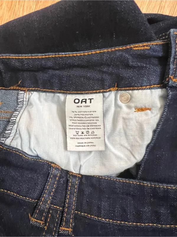 Oat New York Indigo Flare Jeans Blue Size undefined - Image 6