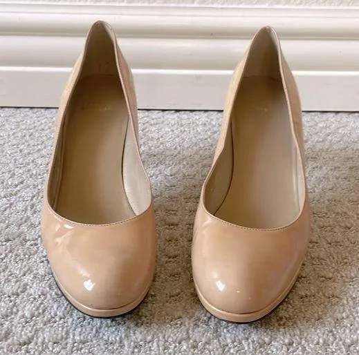 COPY - Stuart Weitzman Nude Round Toe Pumps - Image 2