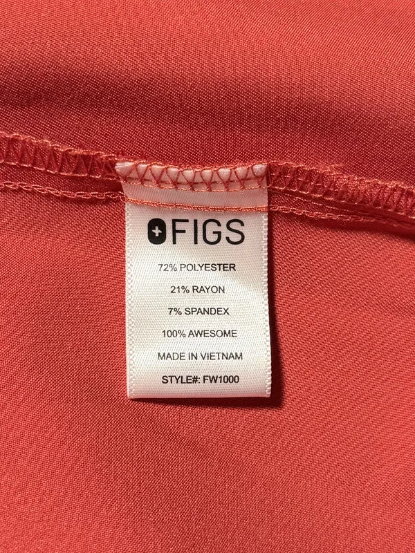 Figs Catarina Scrub Top Size XXS Clay - Image 5