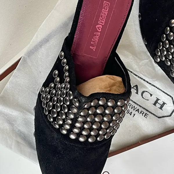 COACH STUDDED PATCH CLOGS FOR WOMEN - Image 7