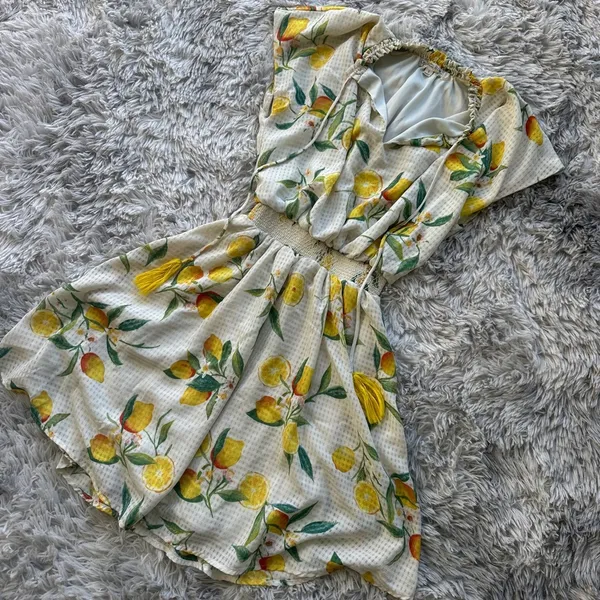 Ophelia Roe Lemon Sundress - Image 2