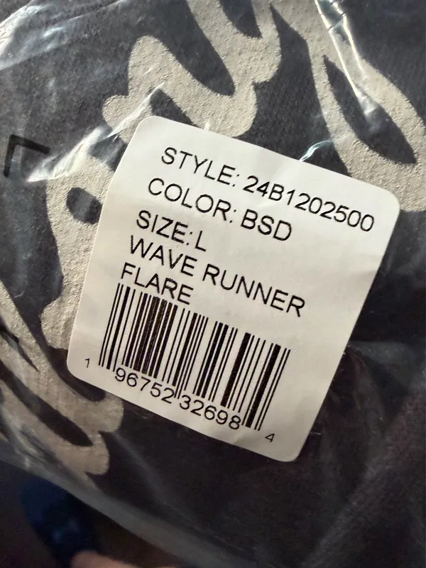 Billabong Wave Runner Flare Leg Women's Size Large Sweat Pants NWT - Image 3