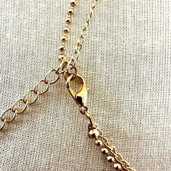Fairy Pendant Necklace Gold - Image 5