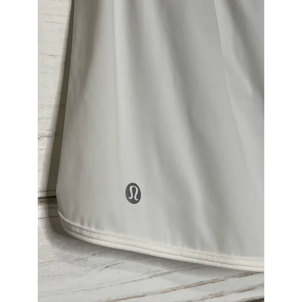 Lululemon Sleek High-Rise Running Short 1.5" Size XXS White W7DIFS - Image 11
