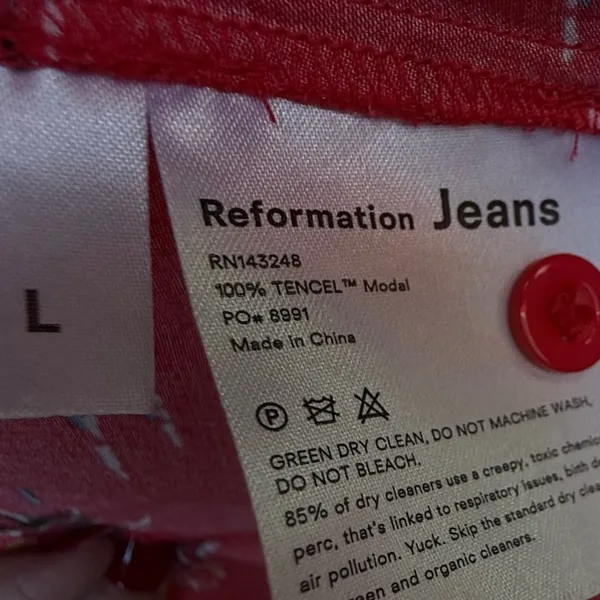 Reformation Jeans‎ Denise Fiji Midi Dress Sz L - Image 7