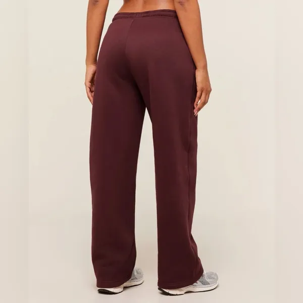 Gymshark Cosy Luxe Straight Leg Jogger Maroon XS NWT IN PACKAGE - Image 2