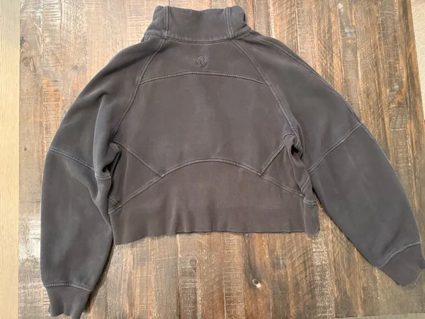 Lululemon black scuba half zip - Image 2