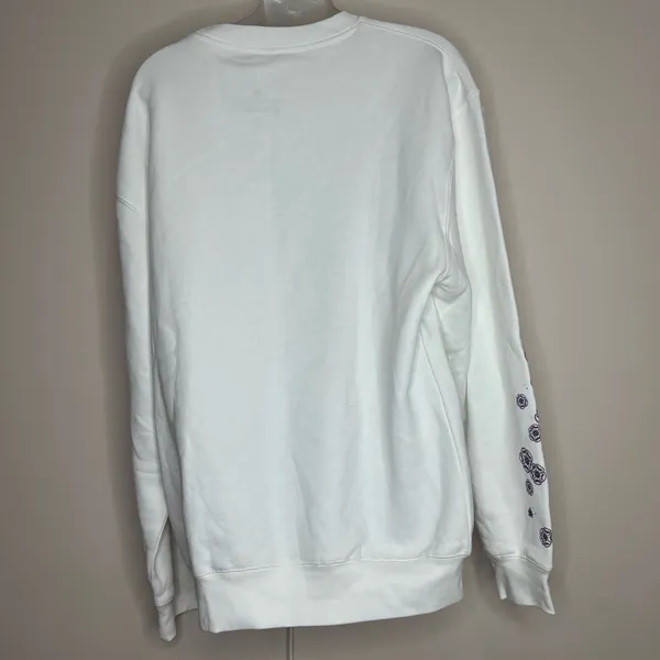 Taylor Swift Speak Now Taylors version crewneck Sweatshirt white purple Large - Image 3