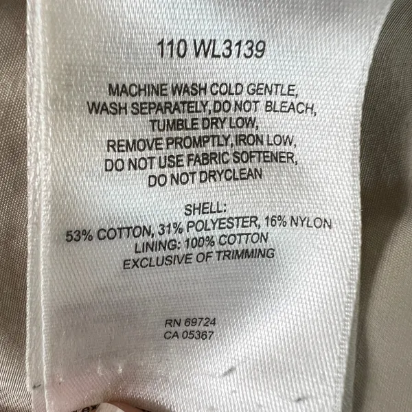 Columbia Omni-Shield Women's Jacket Beige‎ Lightweight Rain Coat Hooded Medium - Image 4