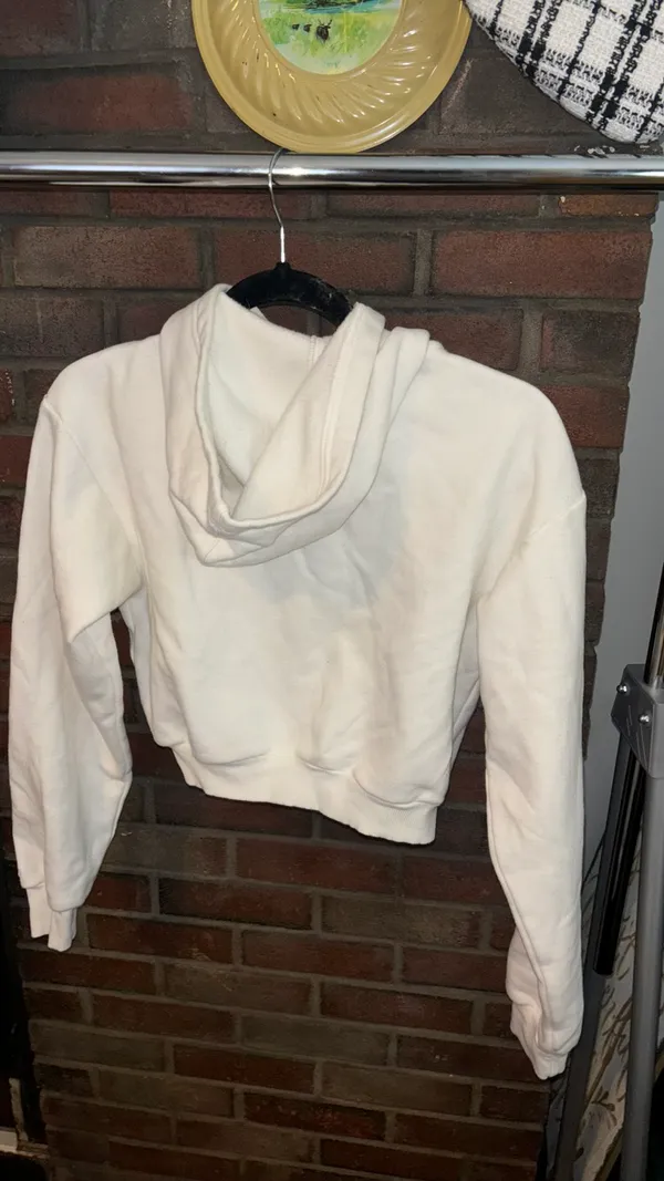 Skims boxy cropped hoodie - Image 3