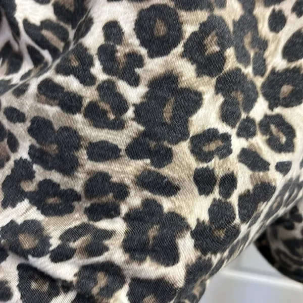 Prómesa Animal Print Lounge Shorts with Elastic Waistband and Pockets- Medium - Image 7