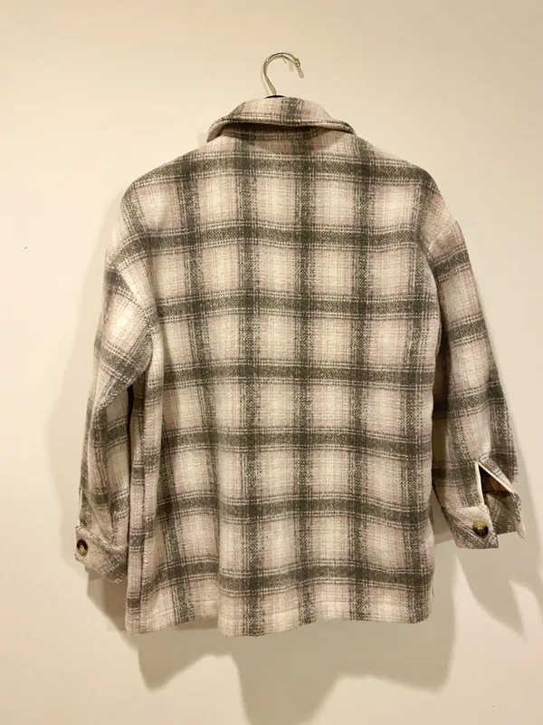 Lush Clothing Plaid Warm Jacket - Image 4