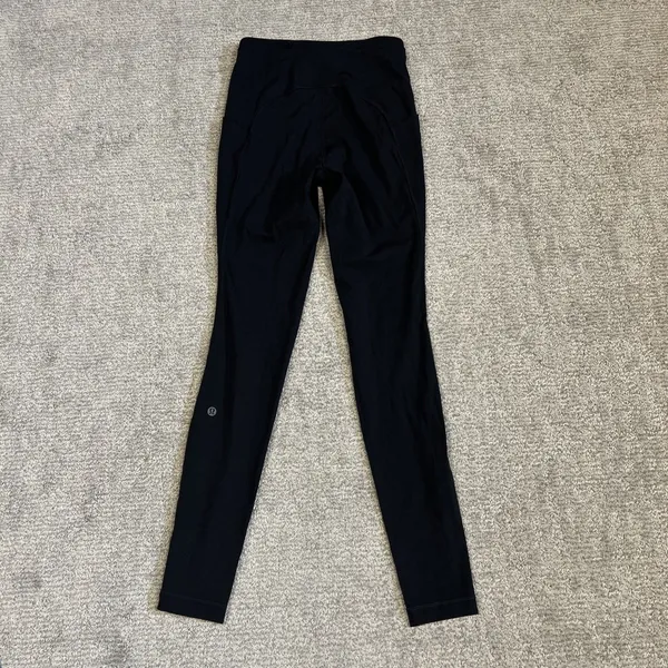 Lululemon Swift Speed Leggings 28 Womens 4 Black Luxstreme Running - Image 4