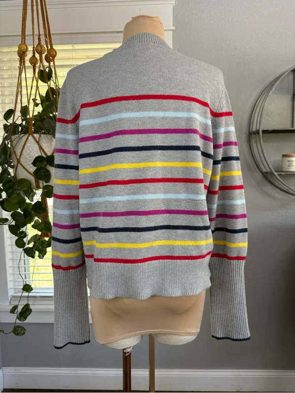 La Ligne x Target Striped Crewneck Sweater Size Medium - Image 4
