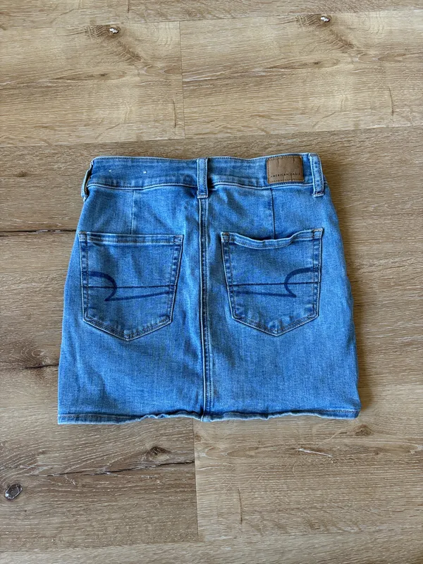 American Eagle Denim Mini Skirt - Image 9