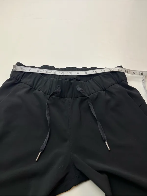 Lululemon On The Fly Pant Women Size 6 Black Stretch Pull-on Athletic Athleisure - Image 4