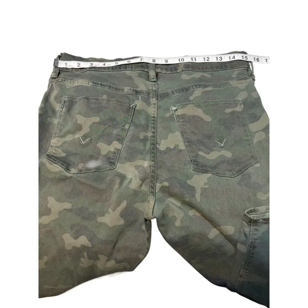 Hudson Barbara Super Skinny Camo Jeans Women's Size 31 Stretch - Image 9