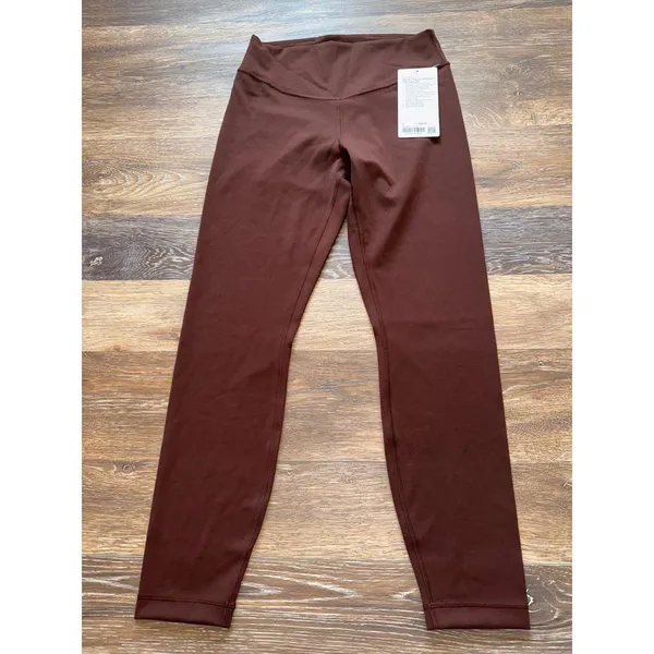 Lululemon Wunder Under SmoothCover High Rise 25” Lava Cake Size 8 NWT - Image 3