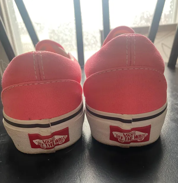 Vans Hot Pink Slip On - Image 2