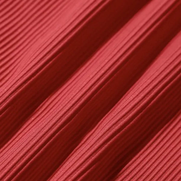 Berlook Red Ribbed High Cut Wide Waistband Bikin Bottom ONLY 70 - Image 8