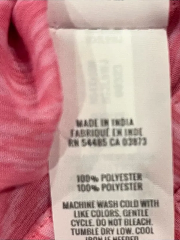 🌸Aerie Pink Chiffon Wrap Mini Skirt Size Xl🌸 - Image 8