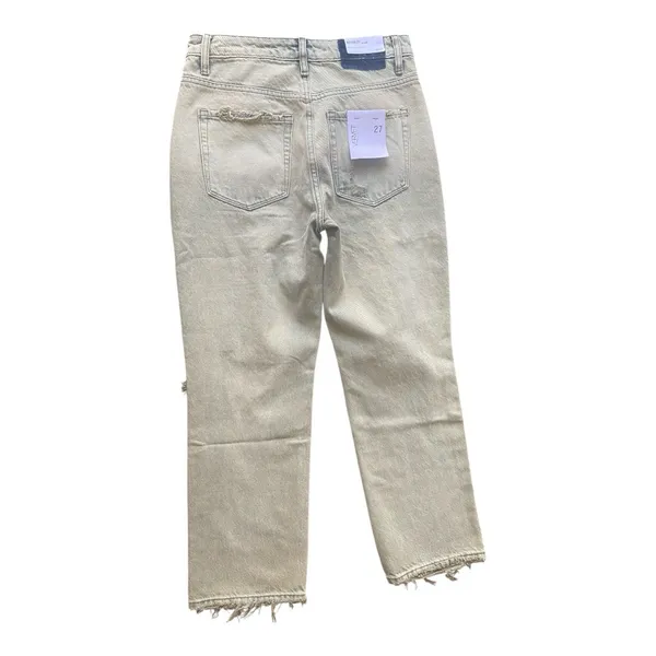 Vervet Beverly Super‎ High Rise Straight Distressed 100% Cotton Jeans Size 27 - Image 2