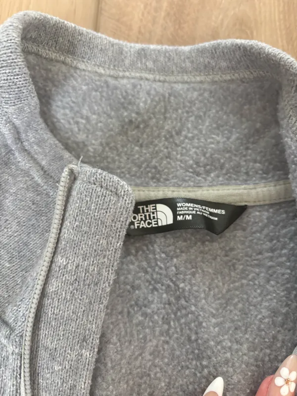 Grey North Face The Fleece Jacket - Image 2