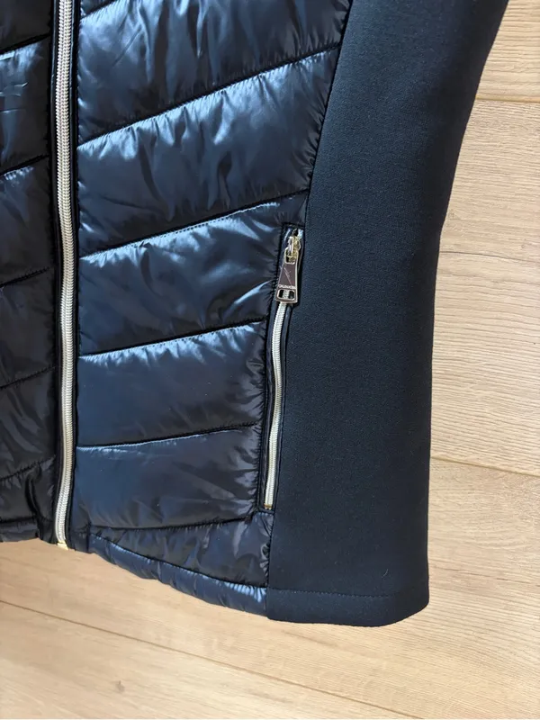 Calvin Klein Black Quilted Puffer Vest Small - Image 5