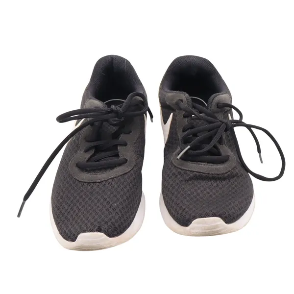 Nike Tanjun Womens 8.5 Running Shoes Black White Low Top Mesh Good - Image 4