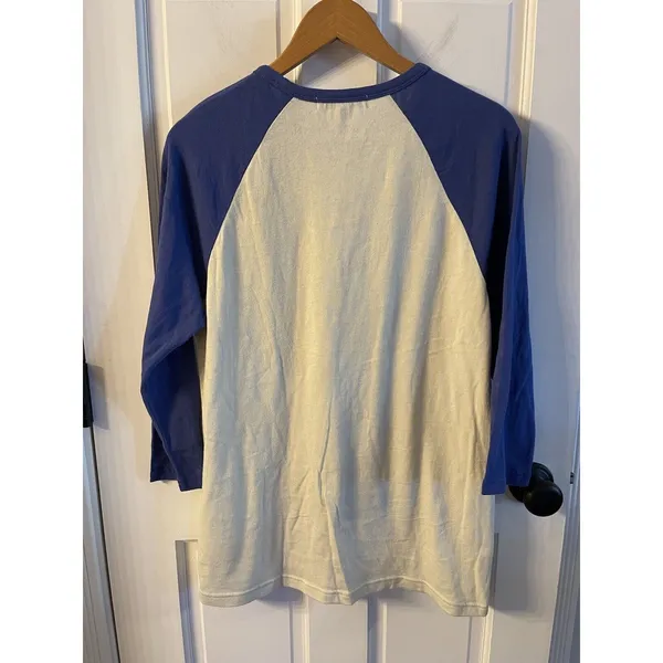 Super Bowl 2022 Shirt Junk Food Graphic NFL Baseball Style Womens Medium - Image 2