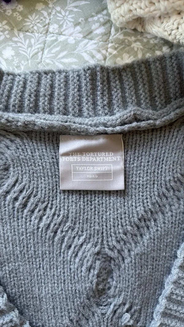 Taylor Swift TTPD Cardigan - Image 4