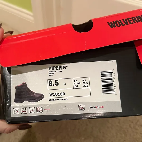 Wolverine Women's Piper Waterproof Composite Toe 6 " Construction Boot - Image 14