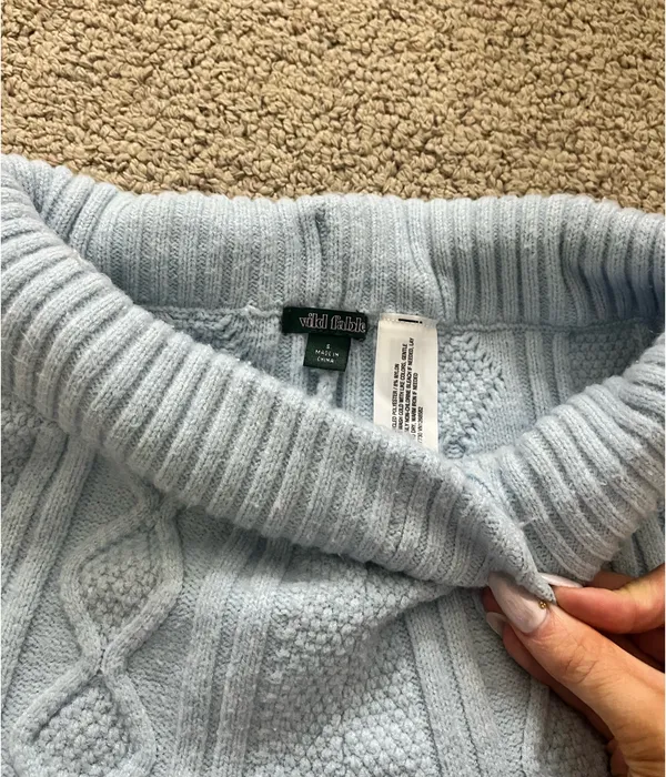 Knit cozy flare pants  - Image 3