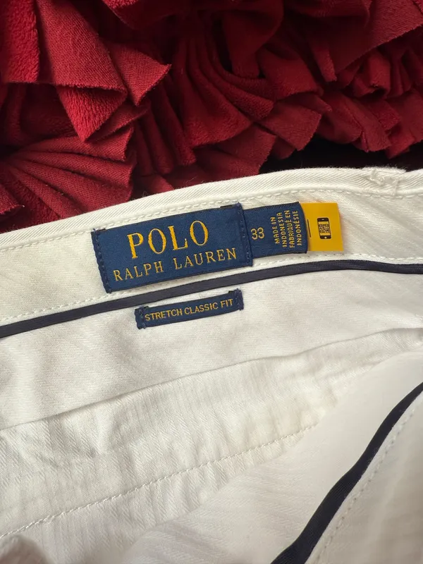 NWT Polo Ralph Lauren All Over Pony Classic Fit 9" White Blue Short SZ 33W/34W - Image 7