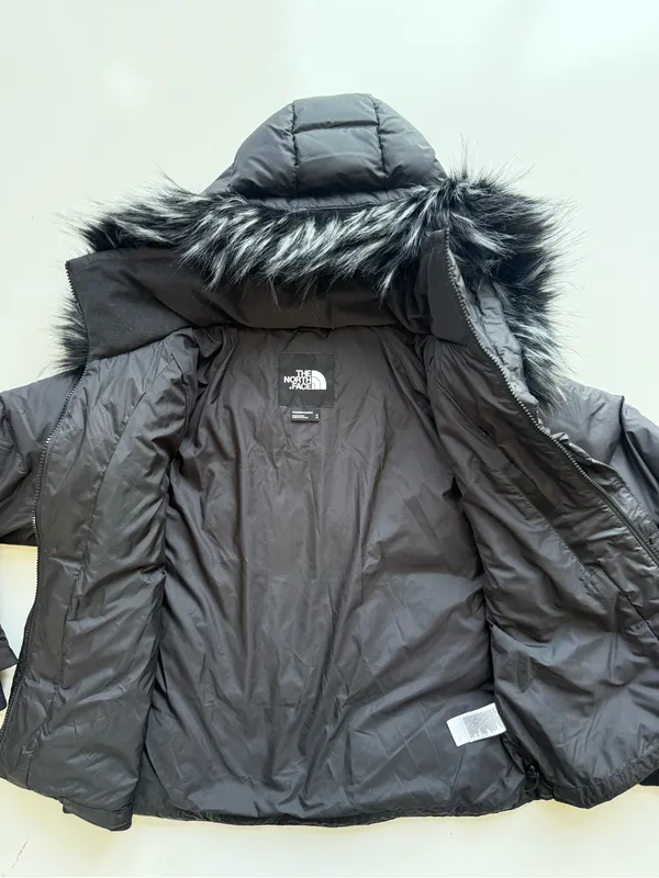 The North Face Dealio Down Crop Jacket Black Size Medium - Image 8