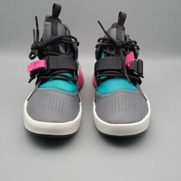 Nike Air Force 270 GS Wolf Grey Hyper Pink Teal AJ8208-005 6Y Women 7.5 Sneaker - Image 2
