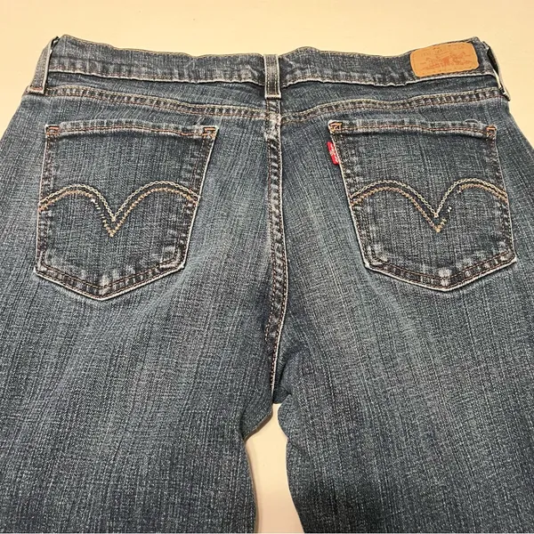 Levi’s‎ Boot Cut 515 Womens Size 8S 8 Short 29 Blue Denim Jean Five Pockets - Image 9