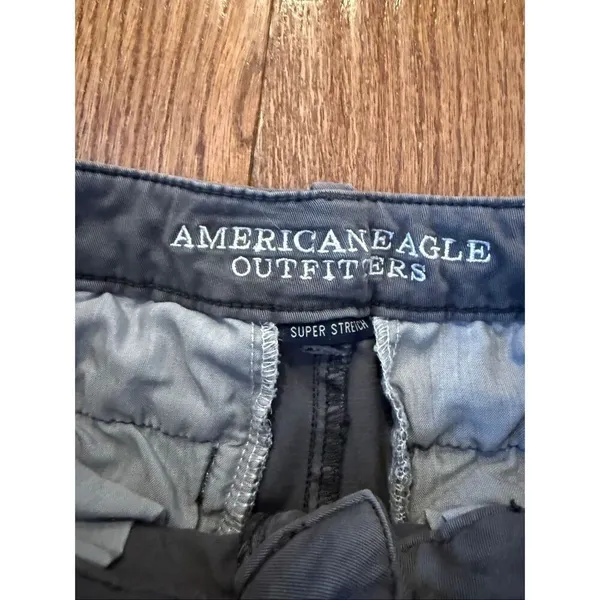 American Eagle Midi chino short size 4 blue - Image 4