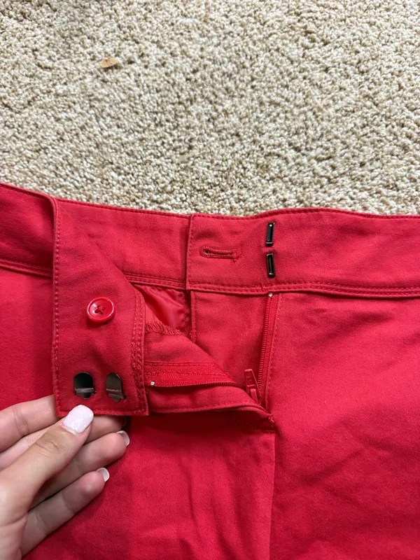 The Limited Red scallop Shorts - Image 2