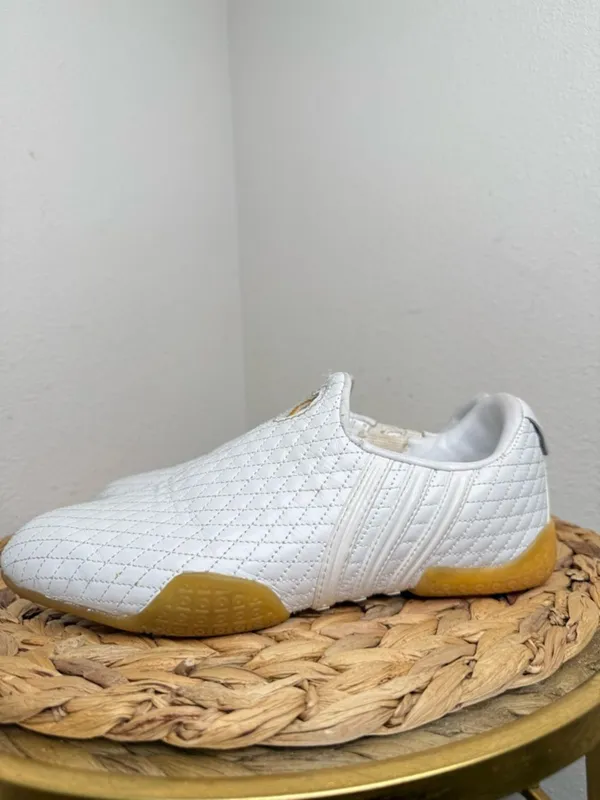 Adidas Chen Tao Sneakers Y2K Leather Quilted shoe Slip-On Quilt Taekwondo White - Image 4