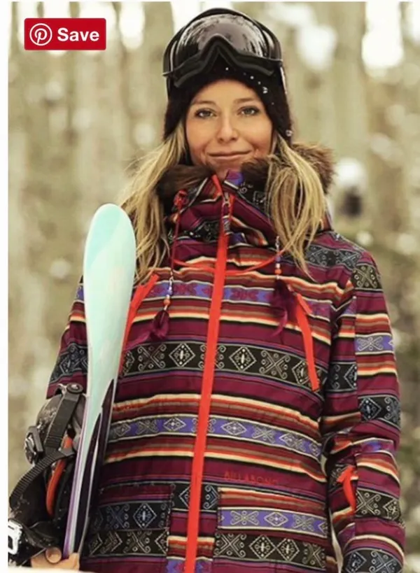 Jamie Anderson billabong snowboard coat - Image 7