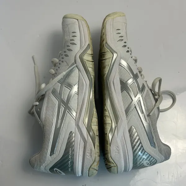 ASICS Gel-Challenger 12 White Silver Tennis Shoes 1042A041 Womens‎ 8.5 - Image 10