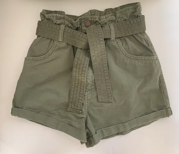 Abercrombie high waisted Tie Front Shorts - Image 7
