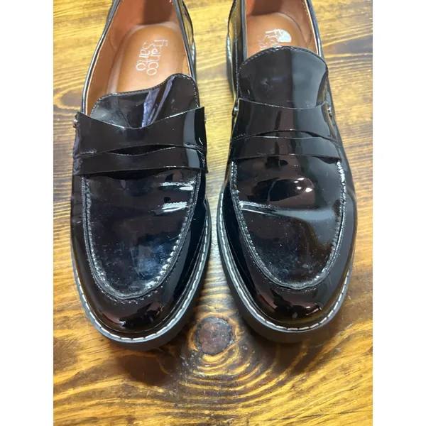 Franco Sarto Cassandra Black Loafers‎ Size 8.5 - Image 3
