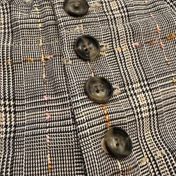 Anthropologie Roma Plaid Chenille Trousers 4 - Image 5